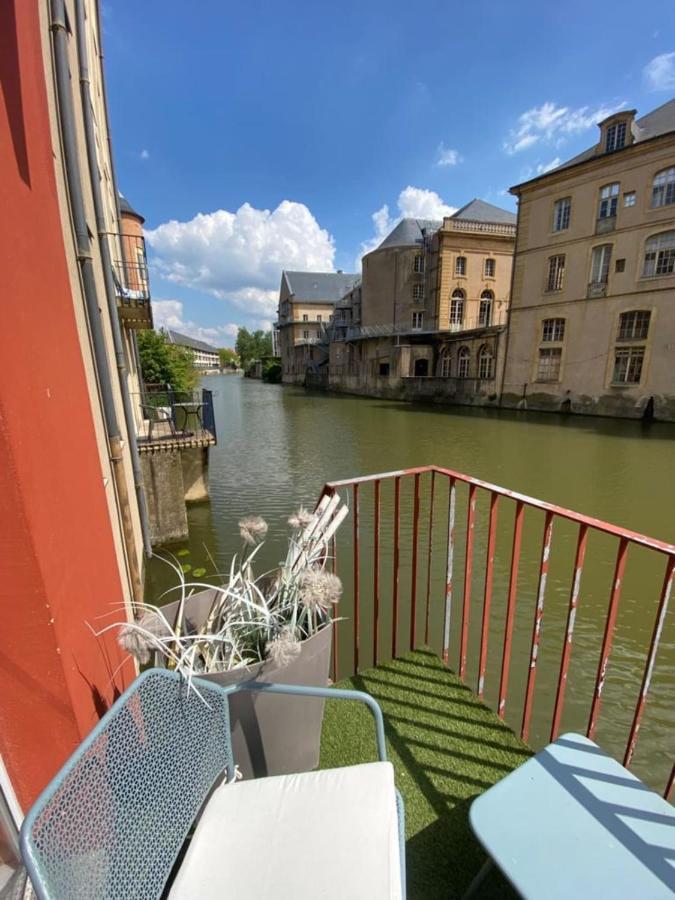 Romantique "Comme A Venise" Au Bord De L'Eau Avec Parking Metz Eksteriør billede